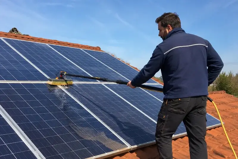 Nettoyage et entretien de panneaux solaires à Sainte-Orse