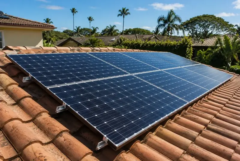 Installation de panneaux solaires à Sainte-Orse